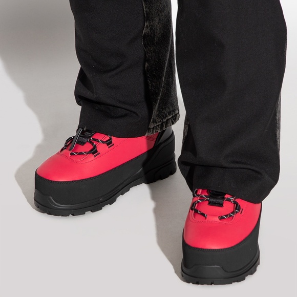 UGG Shasta Gore-Tex Waterproof Snow Tall Boots Pink Black Vibram Women’s Size 8 - Picture 2 of 16